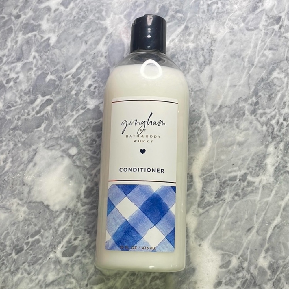 New Bath and Body Works Conditioner Gingham All Hair Types Color Treated